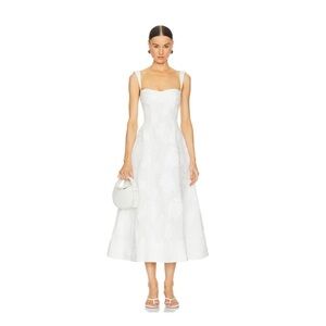 NWT Clea Emilia Dress Cloud Jacquard Revolve Size XS